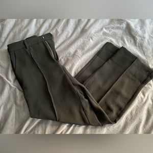 Madewell Tailored Straight Leg Pants.